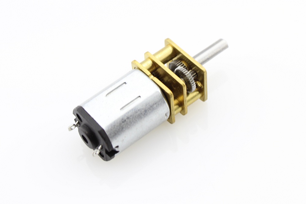uxcell N20 6V 100RPM Micro Gear Motor with Rubber Wheel for DIY Robot Smart Car