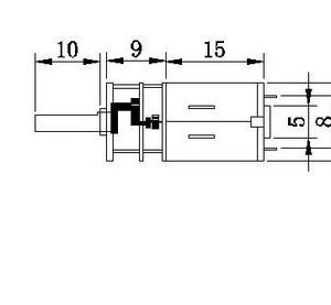 N20 Gear Motor 6V 60RPM