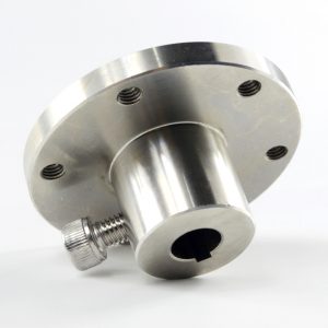 CasterBot 10mm Coupling with Keyway CB18029 Stainless Steel Key Hub for Mecanum Wheels