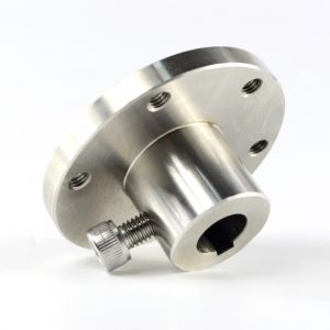 CasterBot 12mm Keyway Coupling CB18030 Stainless Steel Key Hub for Mecanum Wheels