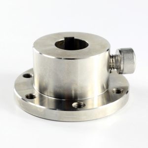 CasterBot 16mm Keyway Coupling CB18031 Stainless Steel Key Hub for Mecanum Wheels