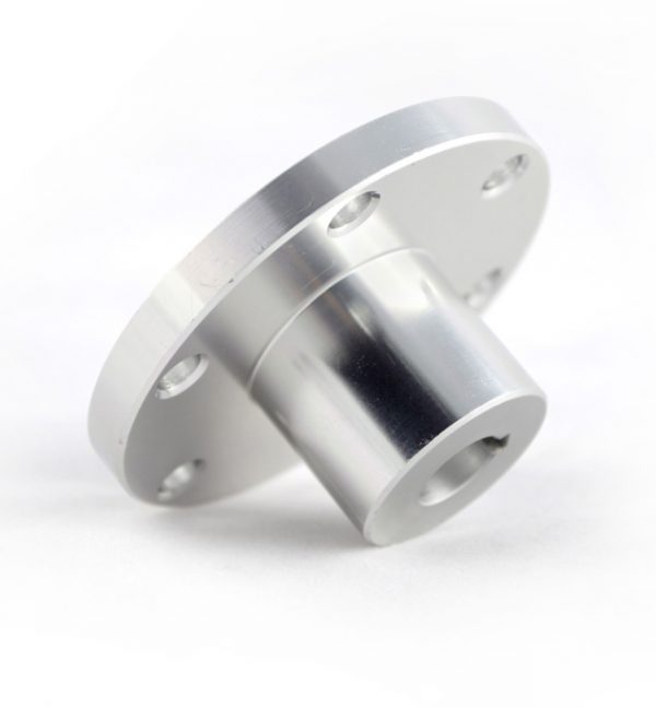 CasterBot 10mm Keyway Coupling Aluminum Hubs CB18025 for Mecanum Wheels