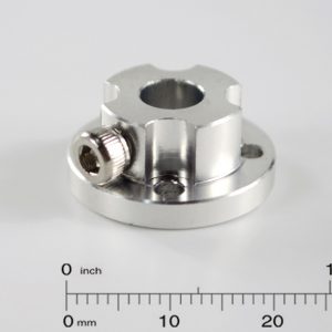 CasterBot 6mm Coupling Aluminum Hub CB18022 for CB14148 48mm Omni Wheels