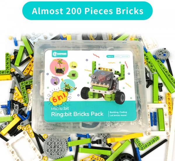Micro bit 6 IN 1 Ringbit Bricks Pack Lego compatible building and