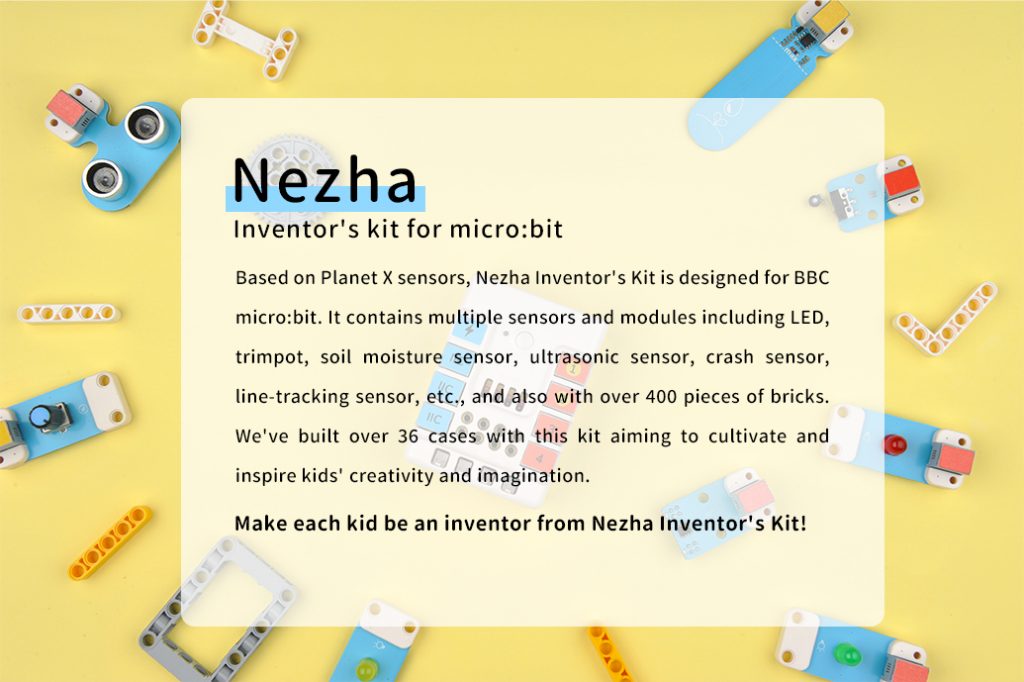 Micro:bit NEZHA Inventor's Kit(without micro:bit board)