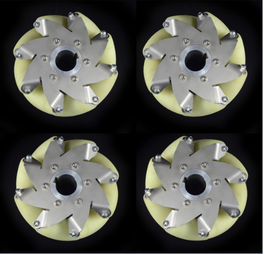 Color : Universal, Size : 8 inches MUMA Casters 4/5/6/8 Inch Universal Wheel Heavy Type Aluminum Core Rubber Workshop Equipment Wheel Shelf Wheel Industrial Wheel 
